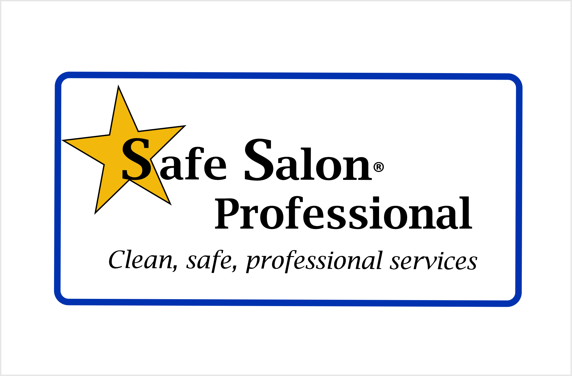 Safe Salon Professional credential